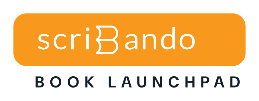 Scribando Book Launchpad lockup